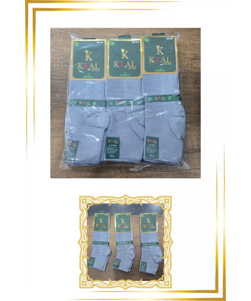 Erkek Yazlık Bambu Soket Uzun Karma Renkli Çorap 12 ÇİFT