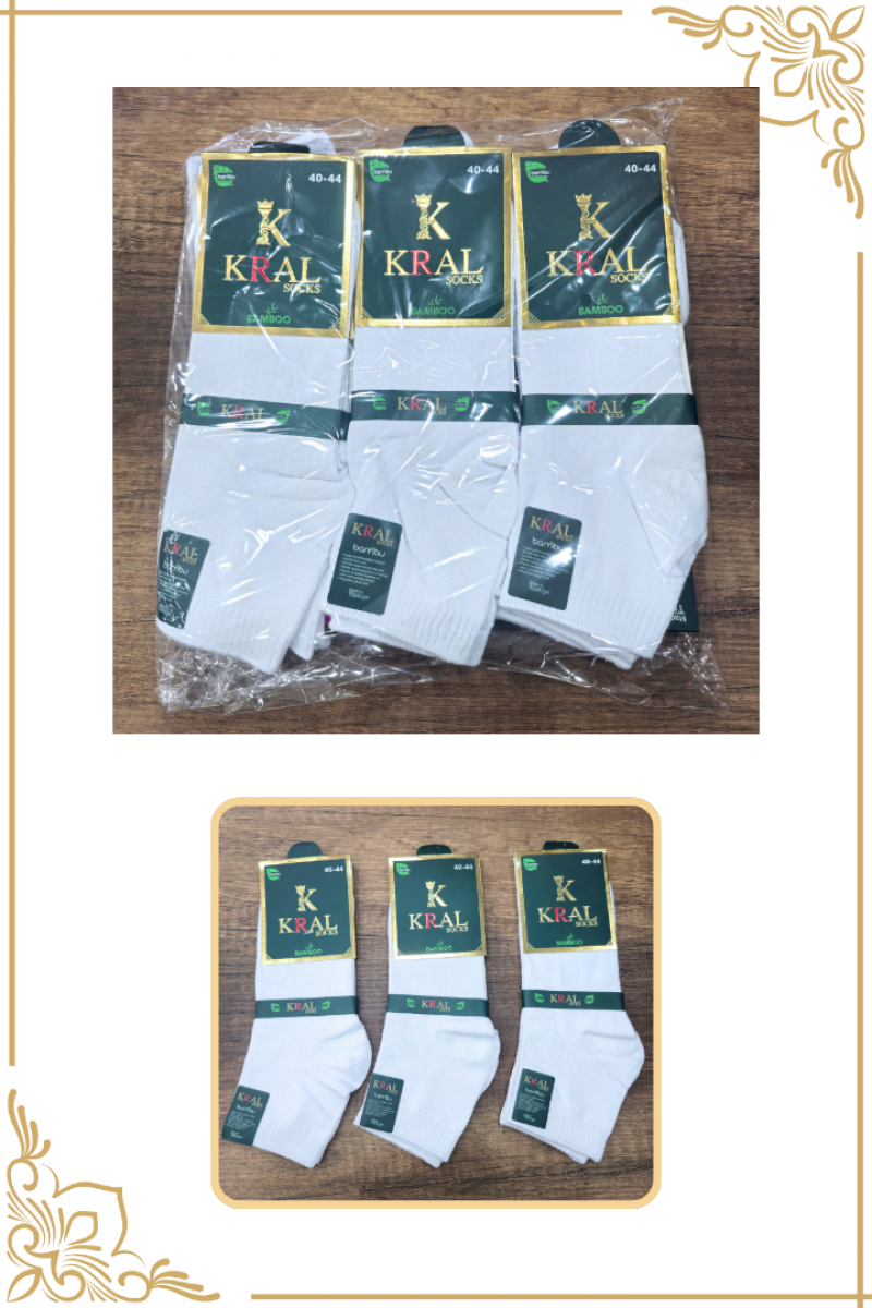 Erkek Yazlık Bambu Patik Çorap Erkek Yazlık Bambu Patik Çorap