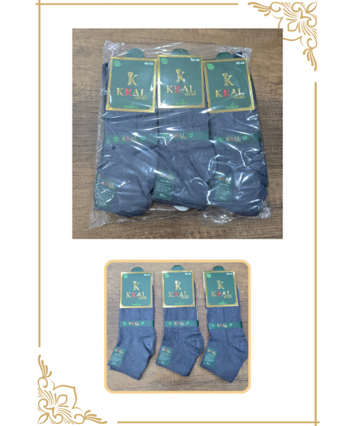 Erkek Yazlık Bambu Patik Çorap 12 ÇİFT Erkek Yazlık Bambu Patik Çorap 12 ÇİFT